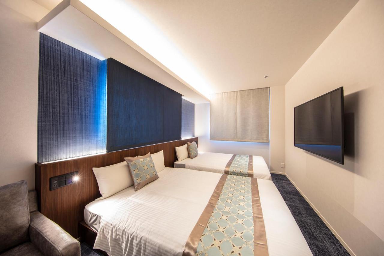 Grand Base Okayama Ekimae Aparthotel Kültér fotó