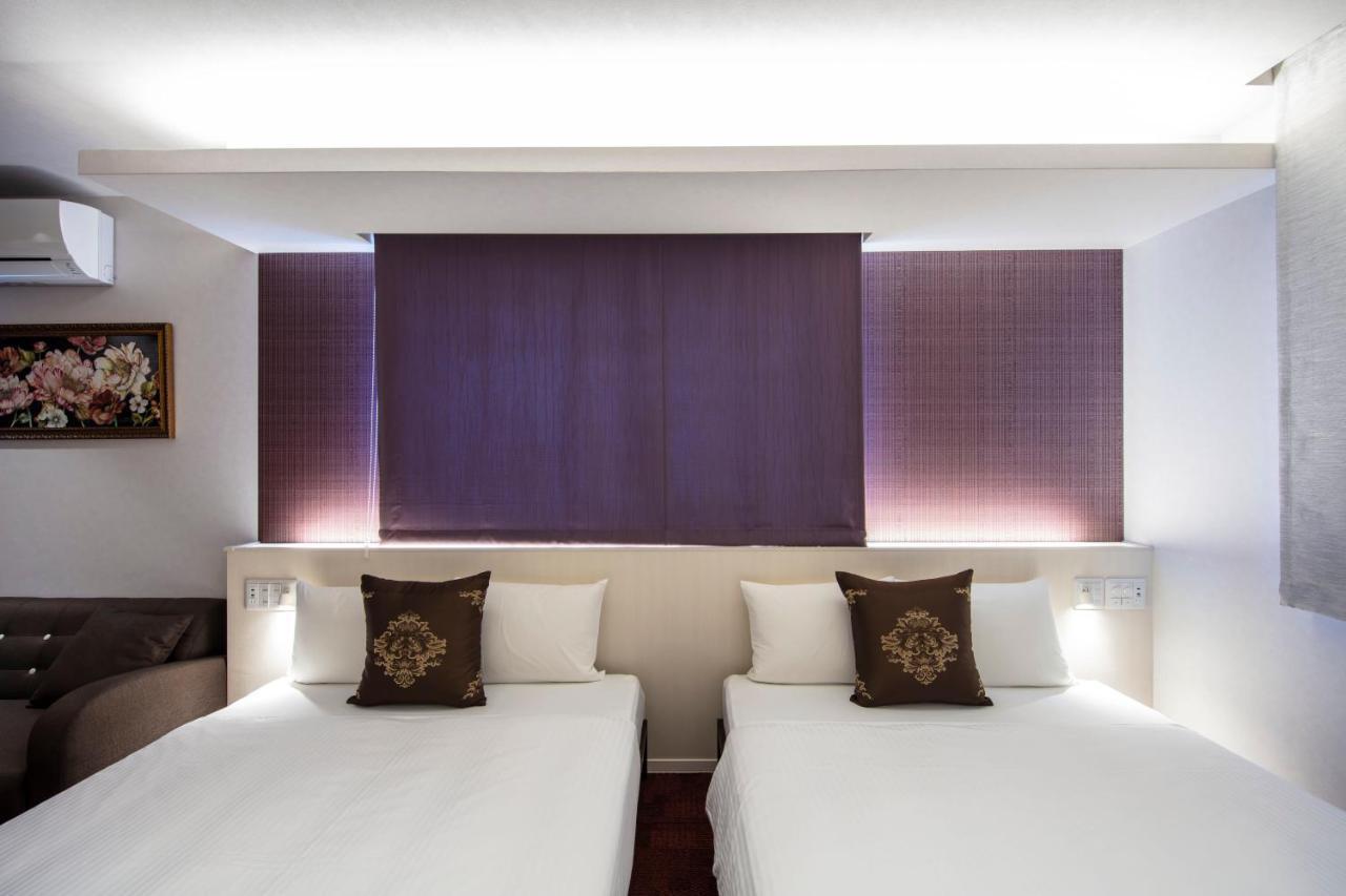 Grand Base Okayama Ekimae Aparthotel Kültér fotó